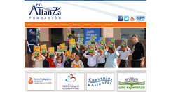 Desktop Screenshot of enalianza.org.py